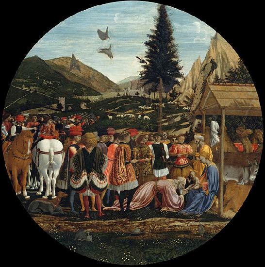 DOMENICO VENEZIANO The Adoration of the Magi